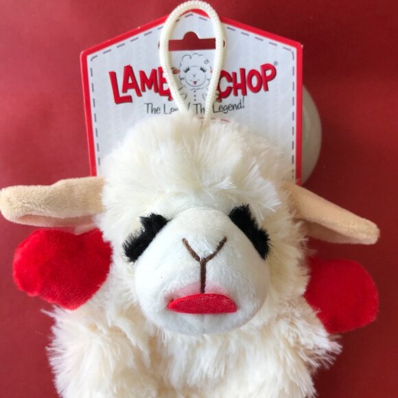 Multipet Plush Dog Toy,  Small 6in Lambchop - Picture 2 of 2